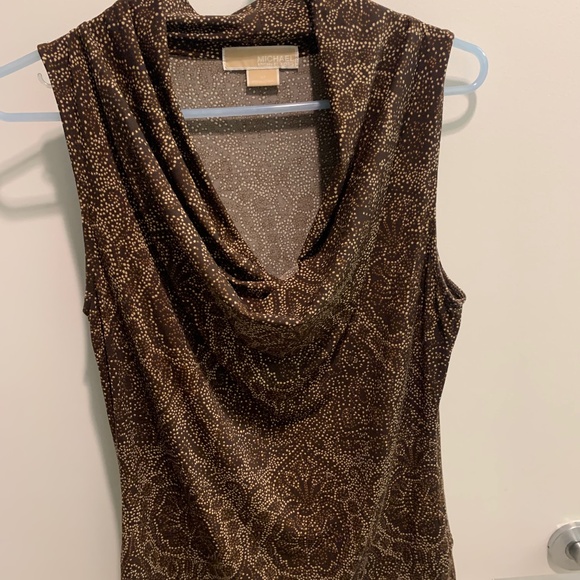 Michael Kors Brown Top size S - Picture 1 of 4